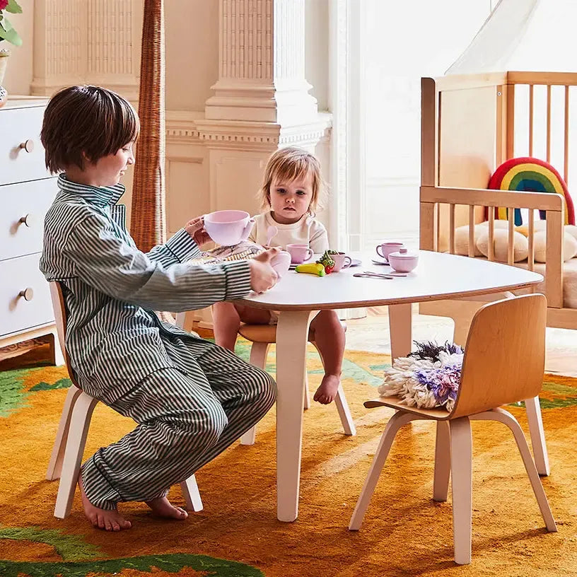 Oeuf - Play Chairs - Set of 2-Play Table + Chairs-Bunny Set-Posh Baby
