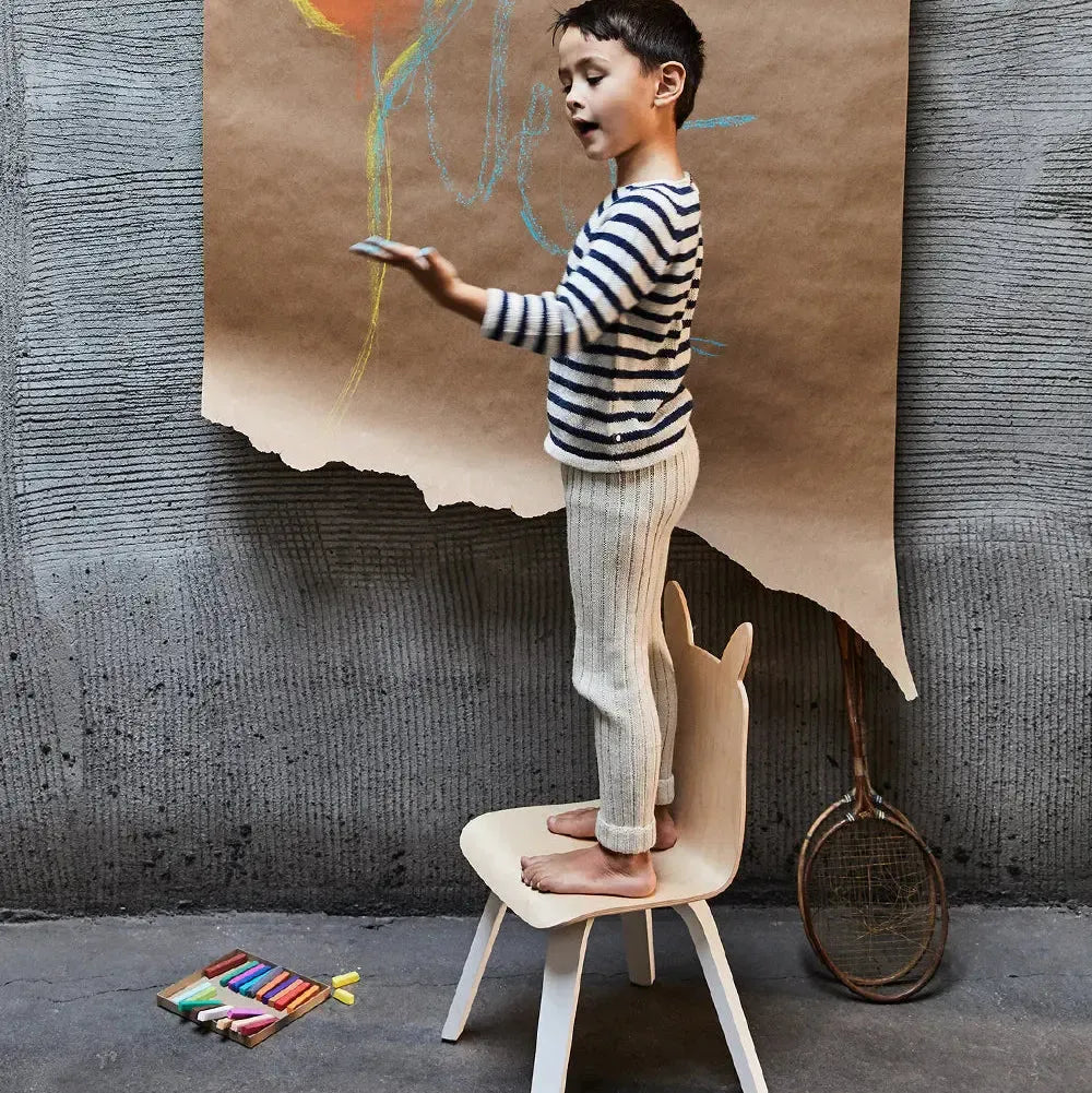 Oeuf - Play Chairs - Set of 2-Play Table + Chairs-Bunny Set-Posh Baby