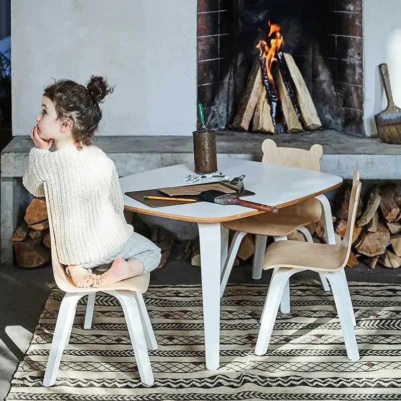 Oeuf - Play Chairs - Set of 2-Play Table + Chairs-Bunny Set-Posh Baby