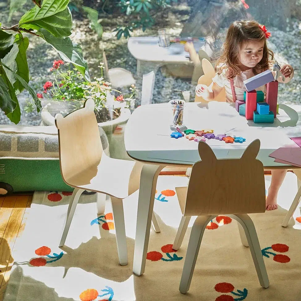 Oeuf - Play Chairs - Set of 2-Play Table + Chairs-Bunny Set-Posh Baby