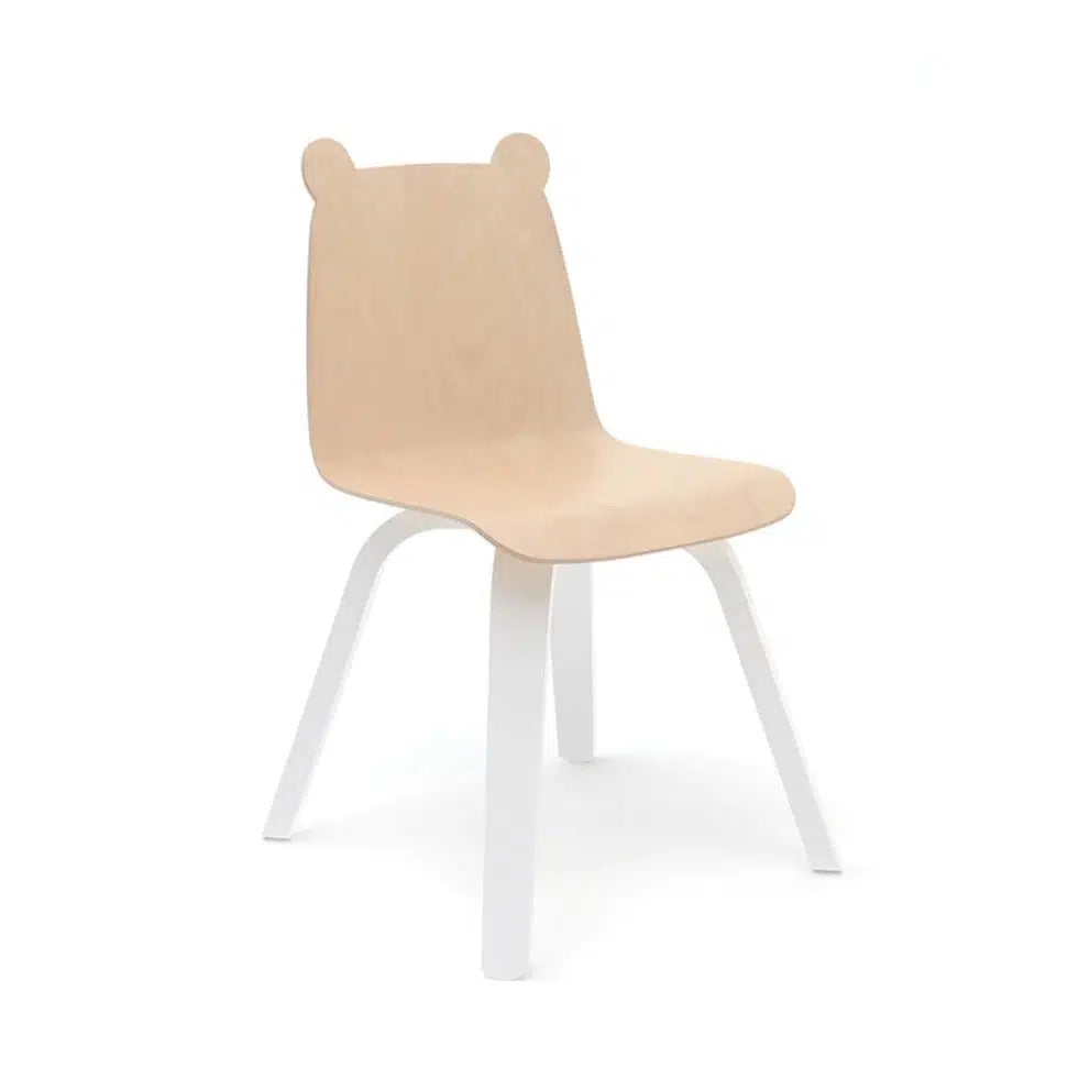 Oeuf - Play Chairs (set of 2)-Play Table + Chairs-Bear - Birch-Posh Baby