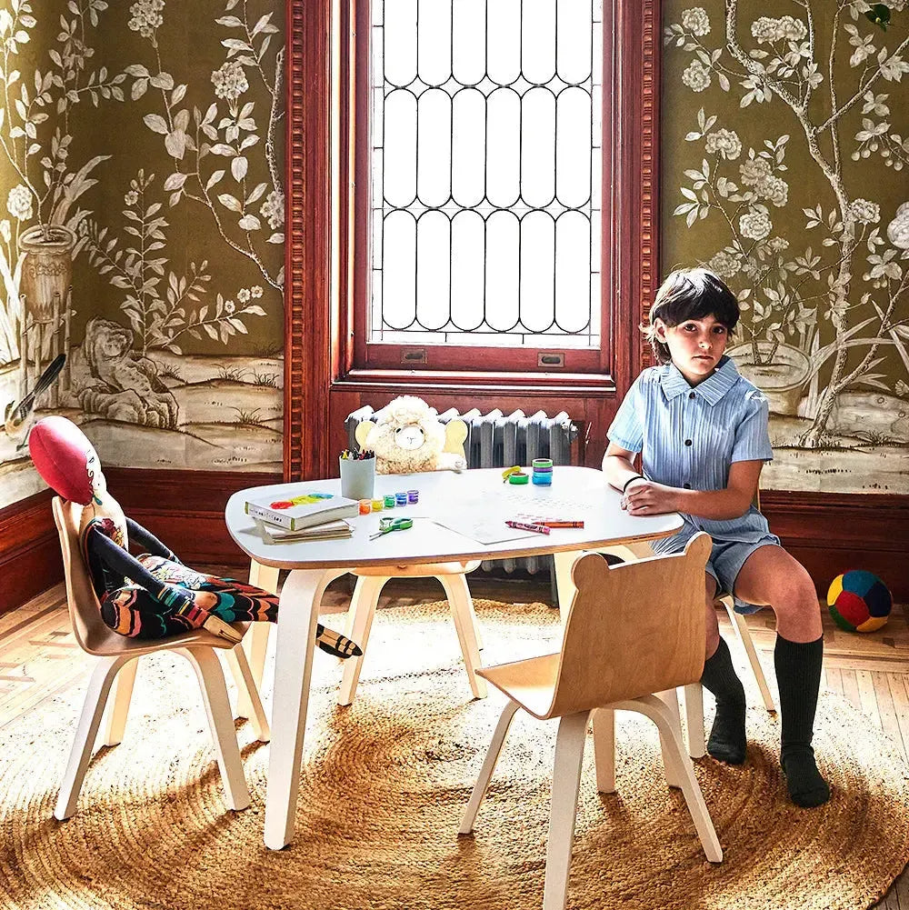 Oeuf - Play Table-Play Table + Chairs-Posh Baby