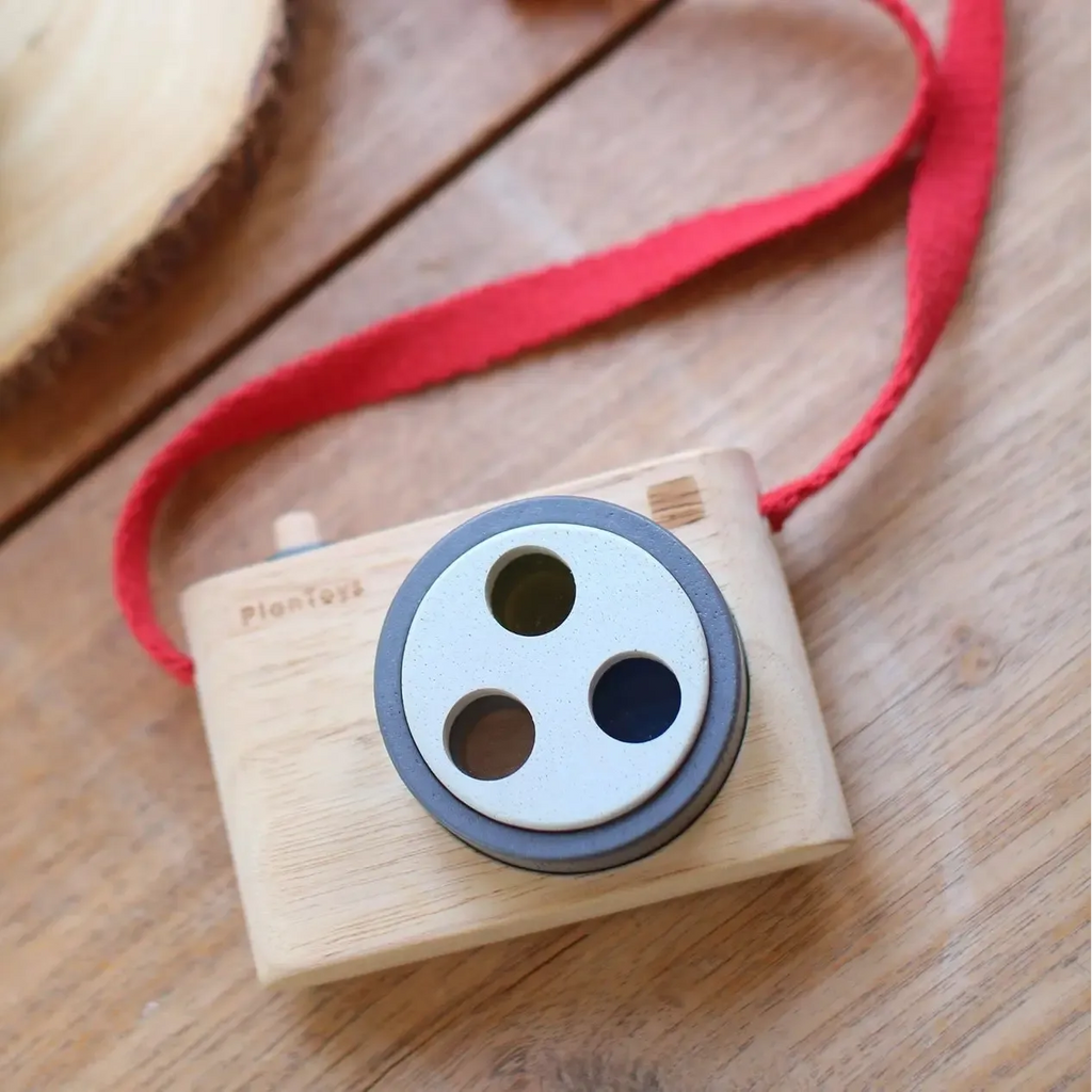 PlanToys - Colored Snap Camera-Pretend Play-Posh Baby