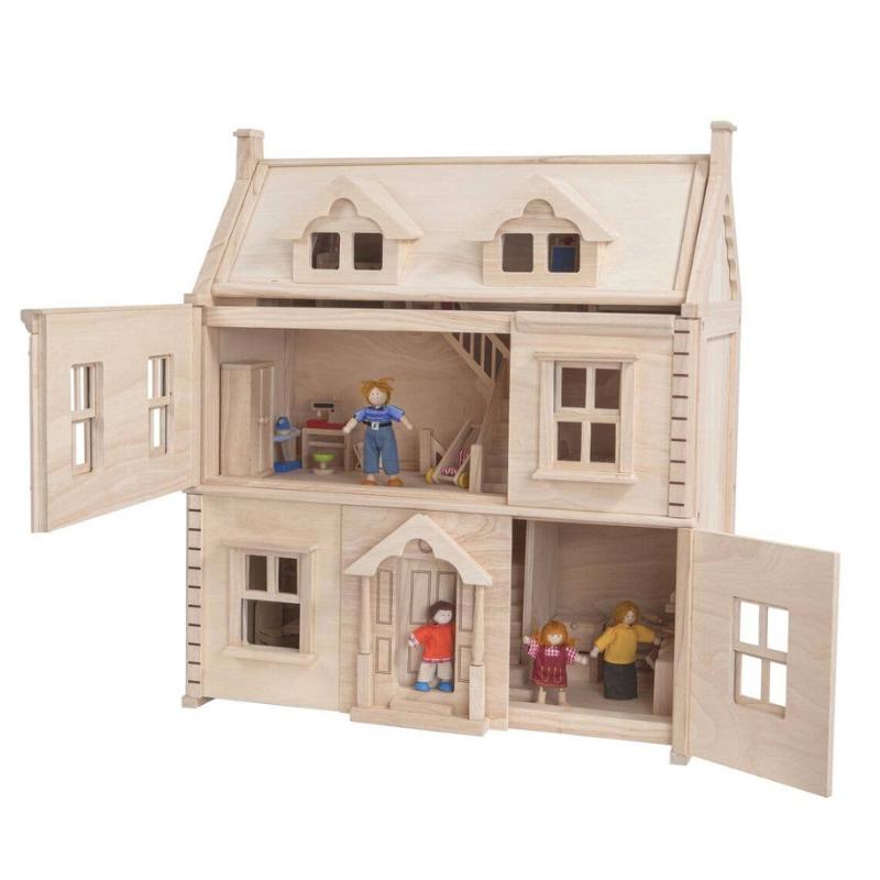 PlanToys - Victorian Doll House-Interactive-Posh Baby