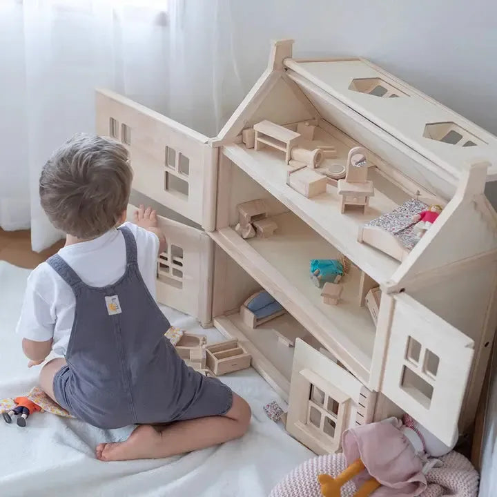 PlanToys - Victorian Doll House-Interactive-Posh Baby