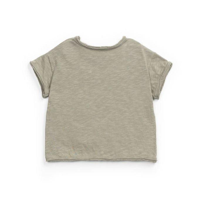 Play Up - Organic Jersey T-Shirt - Sage Green-Short Sleeves-0-3M-Posh Baby