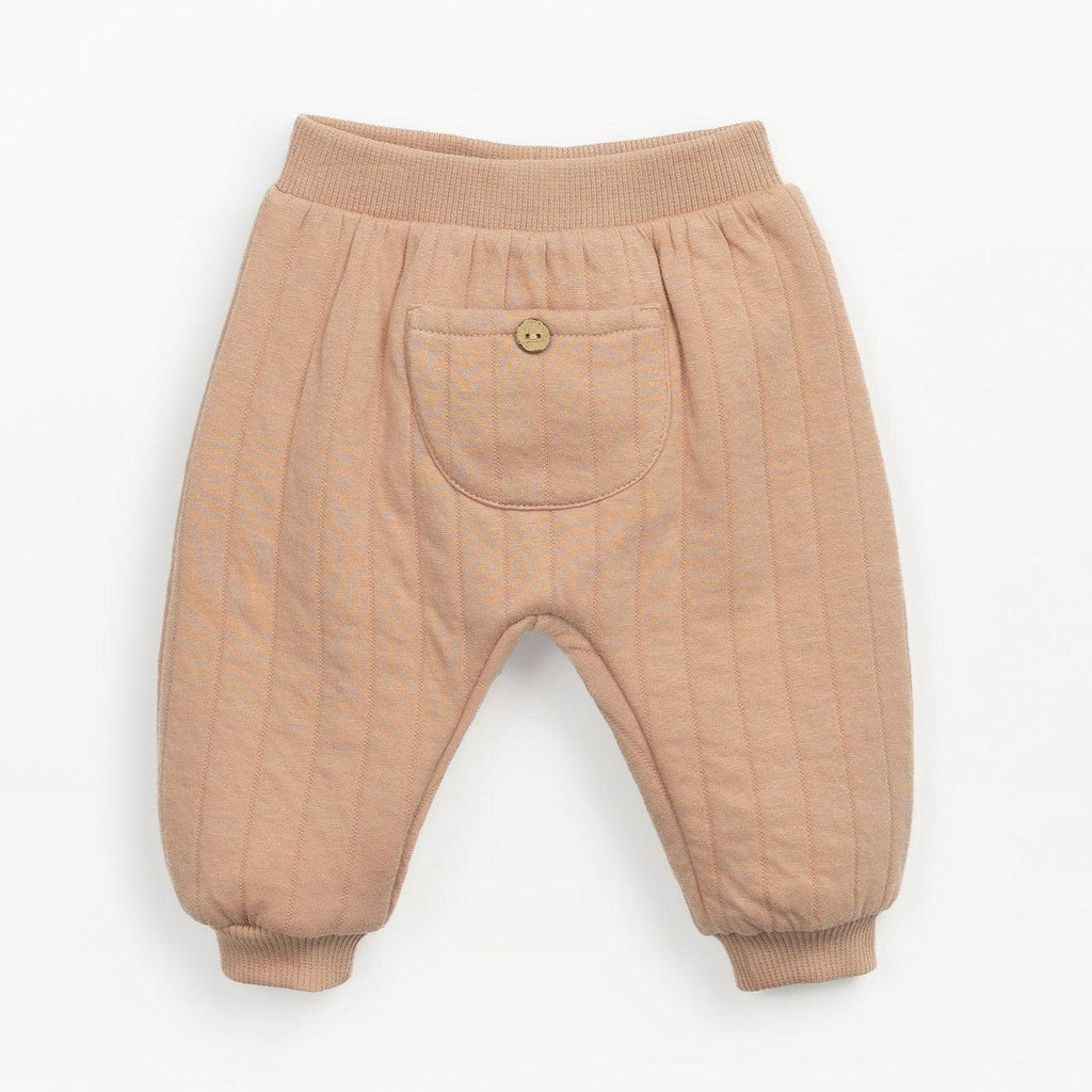 Play Up - Organic Quilted Pants - Rose Pink-Bottoms-3-6M-Posh Baby