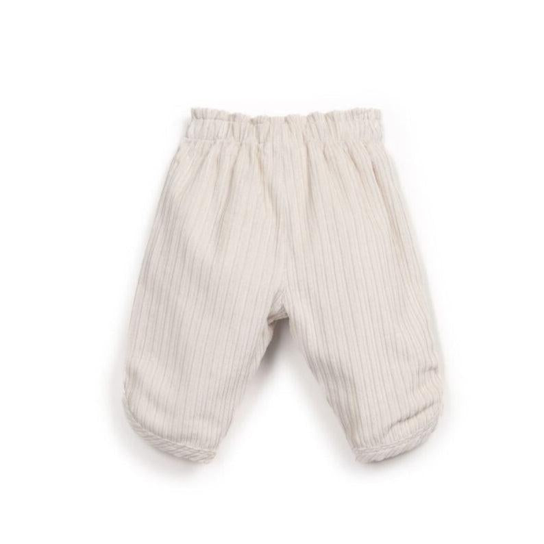 PlayUp - Corduroy Pants - Cream-Bottoms-3-6M (6M)-Posh Baby