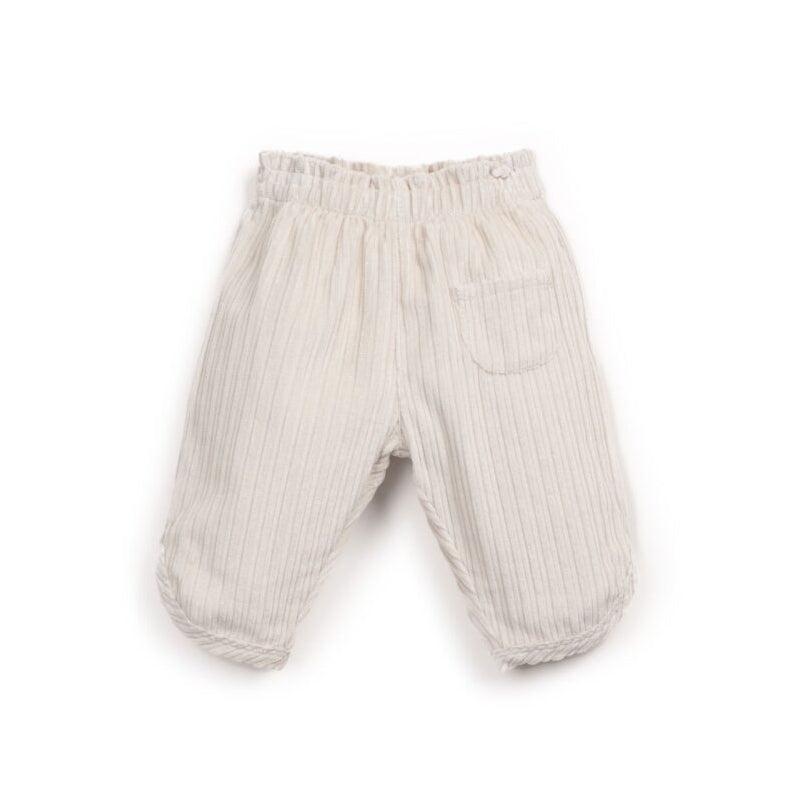 PlayUp - Corduroy Pants - Cream-Bottoms-3-6M (6M)-Posh Baby