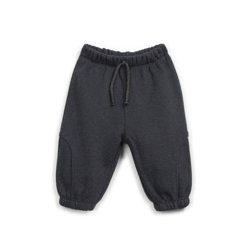 PlayUp - Fleece Joggers - Granite-Bottoms-0-3M (3M)-Posh Baby