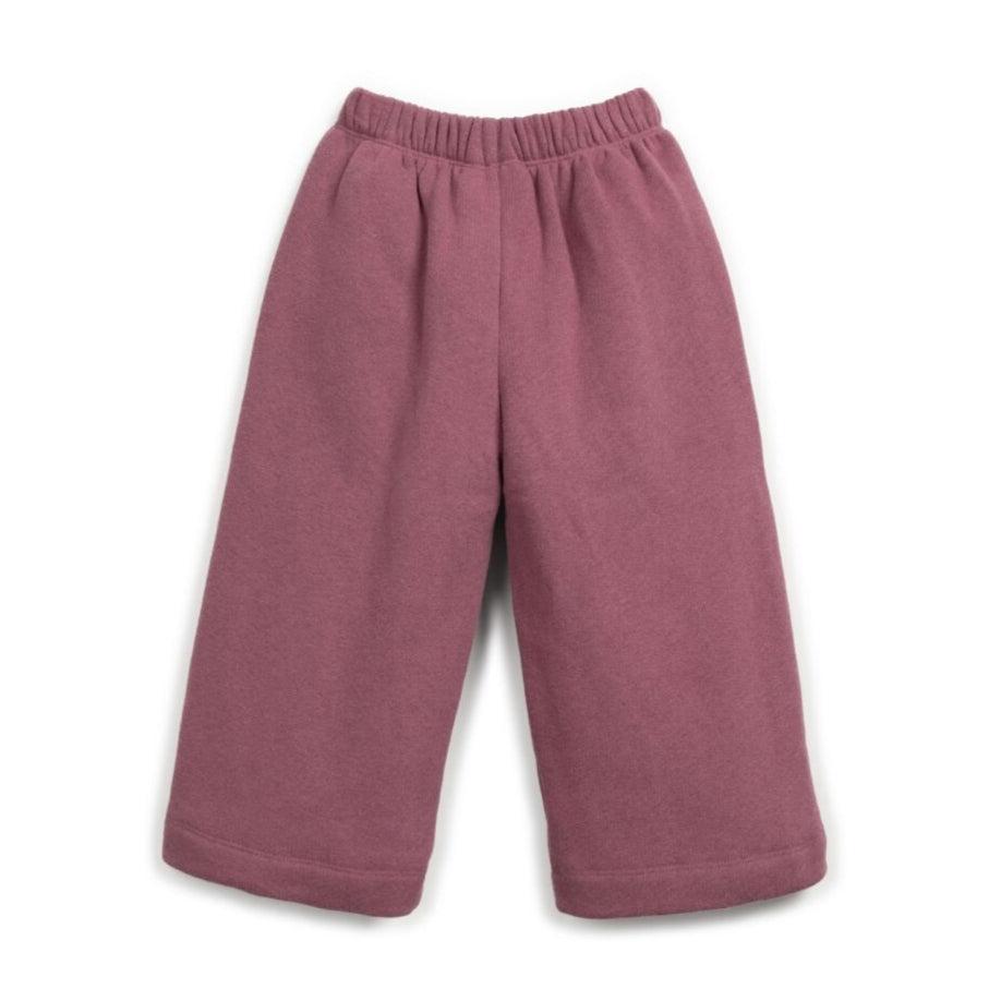 PlayUp - Fleece Pants - Berry Mauve-Bottoms-3T-Posh Baby