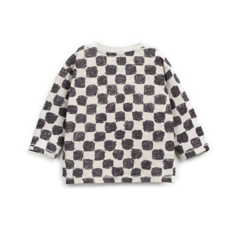 PlayUp - Long Sleeve Jersey Tee - Granite Checkers-Long Sleeves-0-3M (3M)-Posh Baby