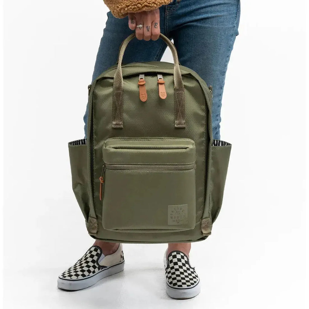 Product of The North - XO Elkin Sustainable Diaper Bag - Forest-Diaper Bags-Posh Baby