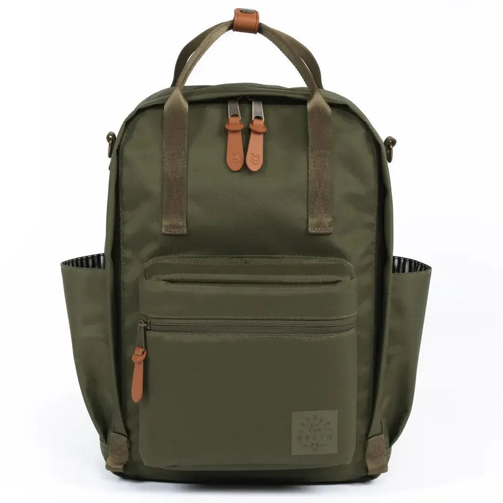Product of The North - XO Elkin Sustainable Diaper Bag - Forest-Diaper Bags-Posh Baby