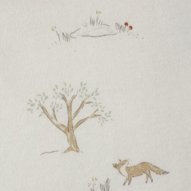 Quincy Mae - Organic Cotton Sleep Sack - 1.0 TOG - Fox Land-Sleep Sacks + Bags-0-6M-Posh Baby