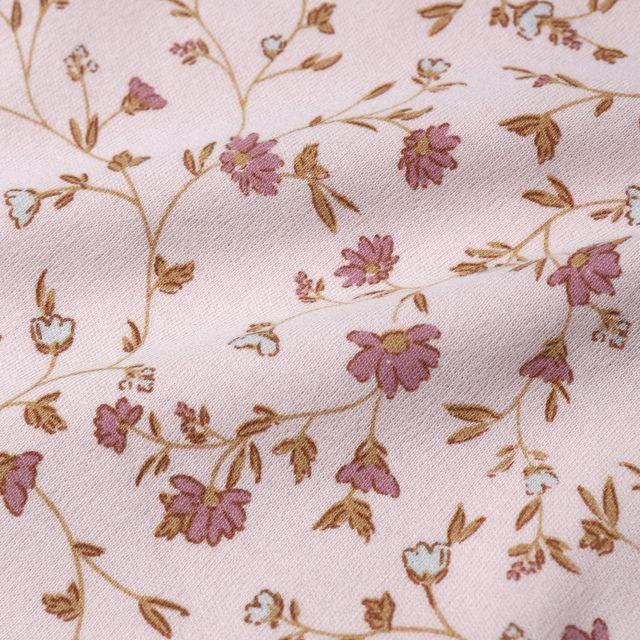 Quincy Mae - Organic Long Sleeve Zipper Footie - Garden-Footies + Rompers (Basic)-Newborn-Posh Baby