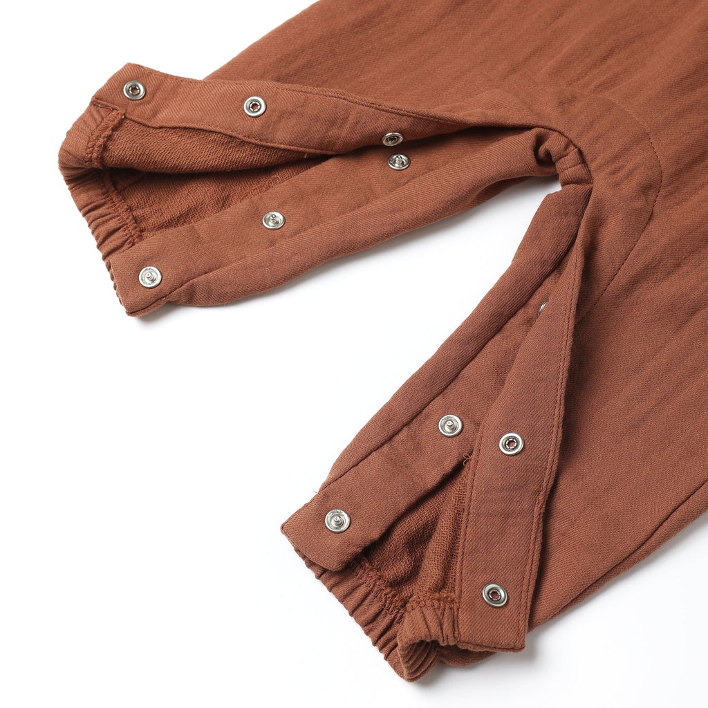 Quincy Mae - Organic Overalls - Cedar-Overalls-0-3M-Posh Baby