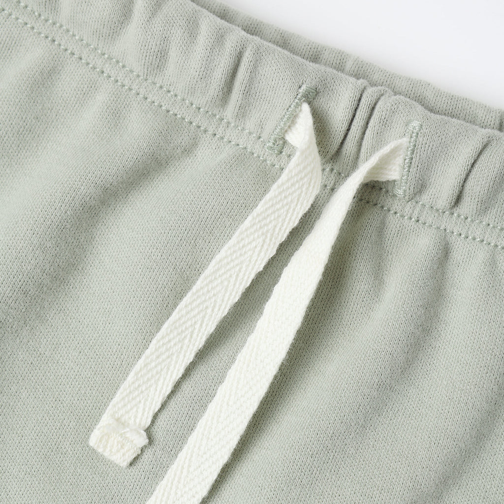 Quincy Mae - Organic Wrap Top + Footed Pant Set - Fern-Sets-Newborn-Posh Baby