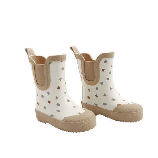 Quincy Mae - Rain Boots - Geometric-Coats + Outerwear-5-Posh Baby