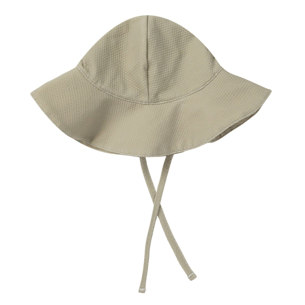 Quincy Mae - UPF 50+ Sun Hat - Sage-Hats-0-6M-Posh Baby