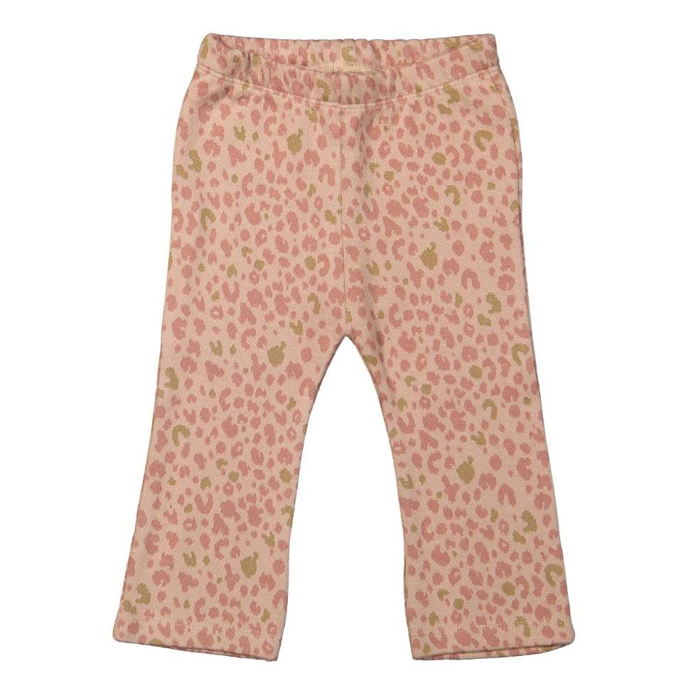 Riffle (Amsterdam) - Organic Cotton Knit Pants - Animal Jacquard-Bottoms-12-18M (12M)-Posh Baby