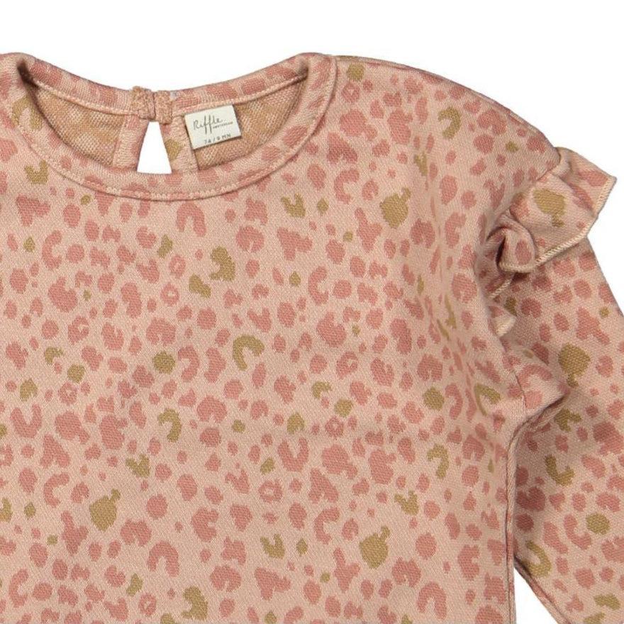 Riffle (Amsterdam) - Organic Cotton Knit Sweatshirt - Animal Jacquard-Long Sleeves-12-18M (12M)-Posh Baby