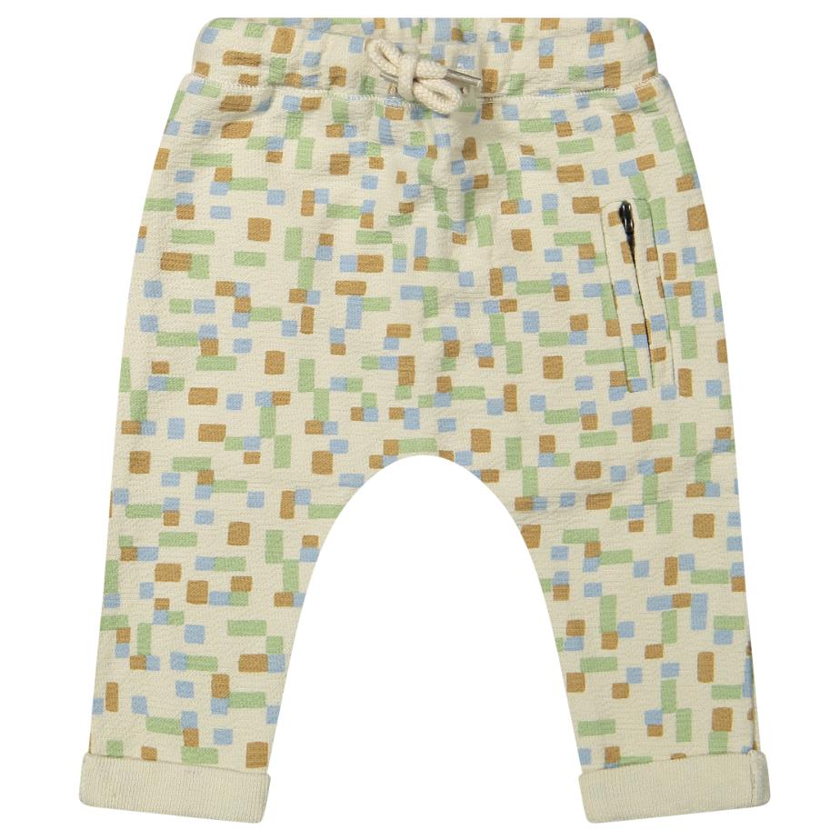 Riffle (Amsterdam) - Organic Cotton Pants - Color-Block-Bottoms-12-18M (12M)-Posh Baby
