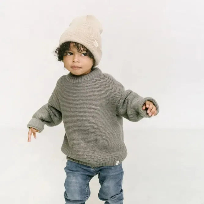 Seaslope - Knit Beanie - One Size-Hats-Spruce-Posh Baby
