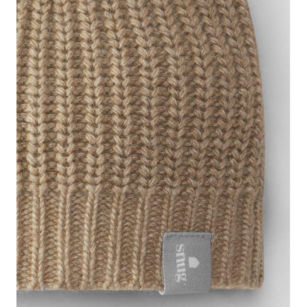 Snug (Portugal) - Merino Cashmere Knit Beanie - Taupe-Hats-3-6M-Posh Baby