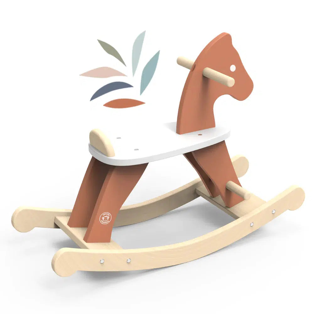 Speedy Monkey - Wooden Rocking Horse-Ride-On Toys-Posh Baby