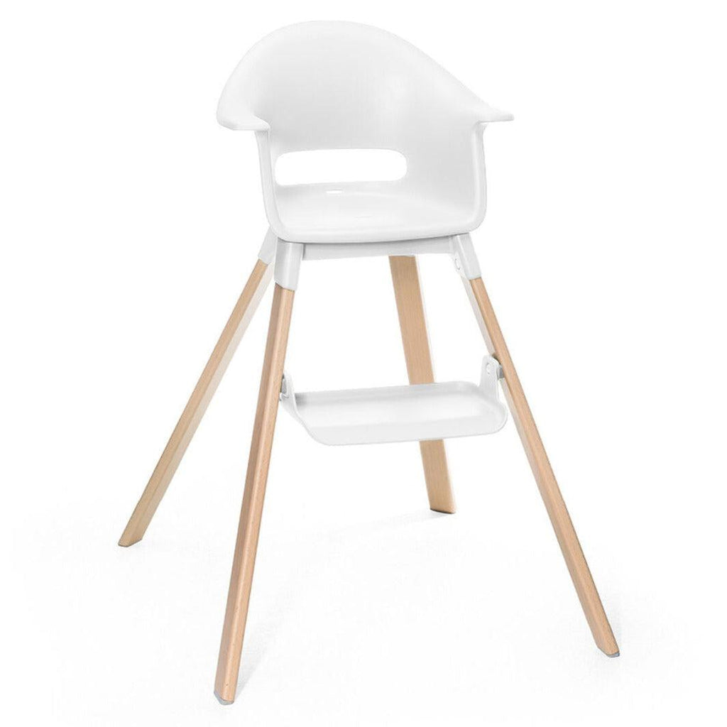 Stokke - Clikk High Chair - White (Store Pick-Up Only)-Stokke Clikk-Posh Baby