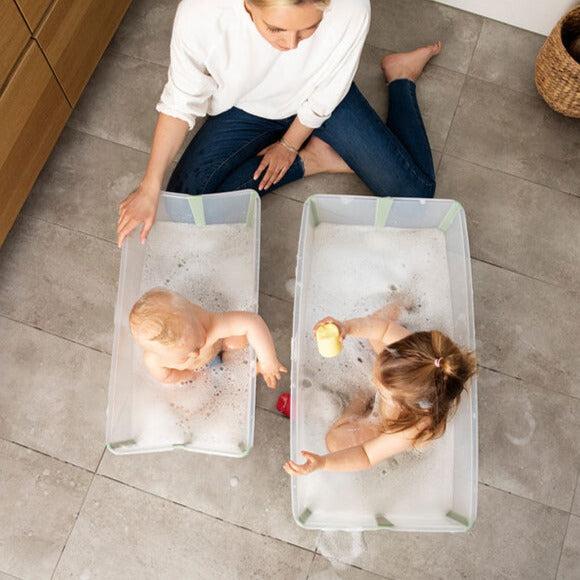 Stokke - Flexi Bath XL - White-Bath Tubs-Posh Baby