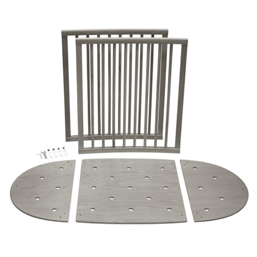 Stokke - Sleepi Bed Extension Kit V3 - Mini to Bed (CHOOSE COLOR)-Crib Conversions + Rails-Hazy Grey-Posh Baby