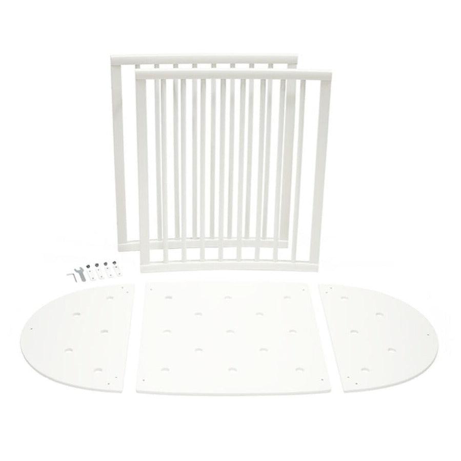 Stokke - Sleepi Bed Extension Kit V3 - Mini to Bed (CHOOSE COLOR)-Crib Conversions + Rails-White-Posh Baby