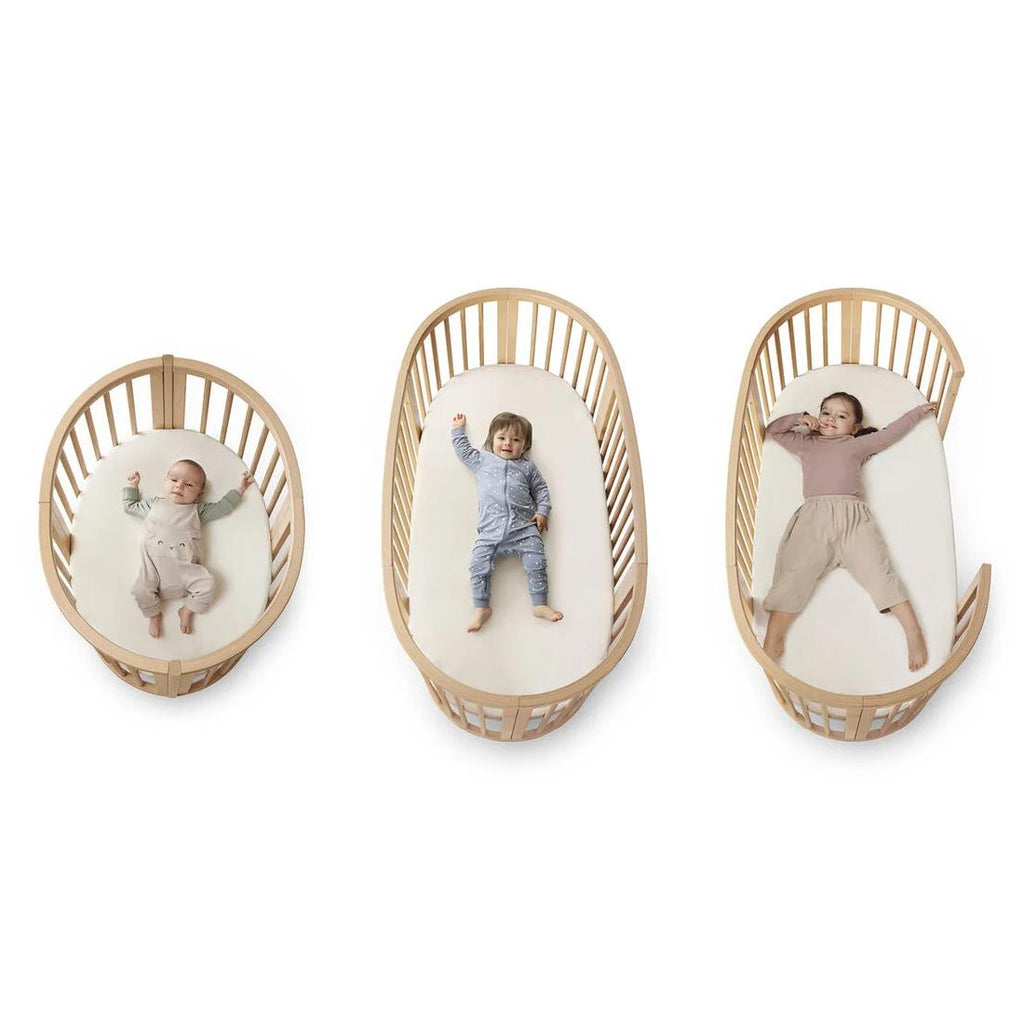 Stokke - Sleepi Bed Extension Kit V3 - Mini to Bed-Crib Conversions + Rails-Natural-Posh Baby