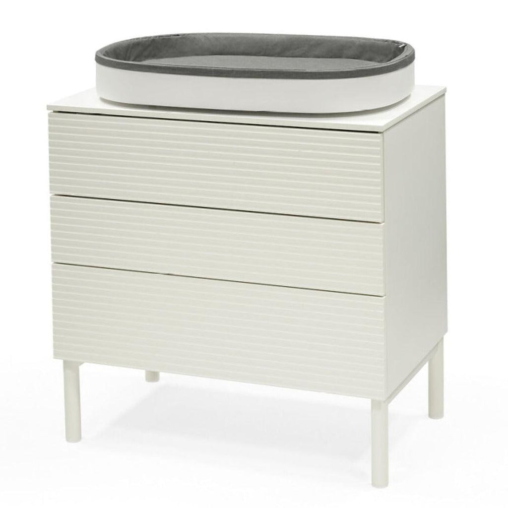 Stokke - Sleepi Dresser + Optional Changer - White-Dressers + Changing Tables-Add Stokke Changer-Posh Baby