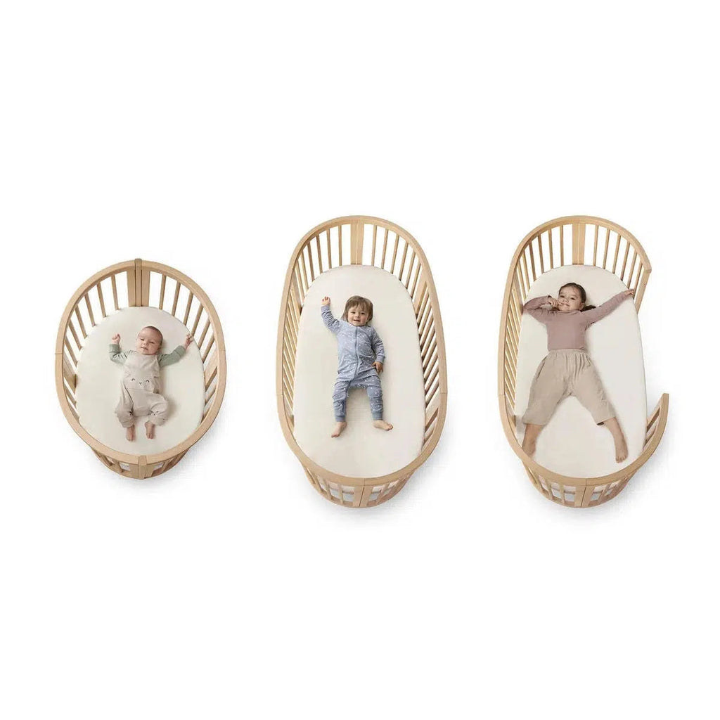 Stokke - Sleepi Mini Bundle + Mattress V3 - Natural-Mini Cribs-Posh Baby