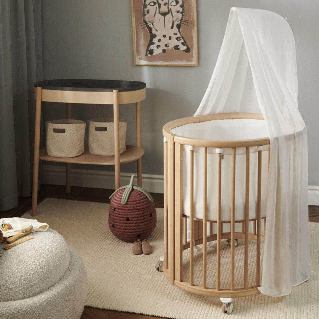 Stokke - Sleepi Mini Bundle + Mattress V3 - Natural-Mini Cribs-Posh Baby