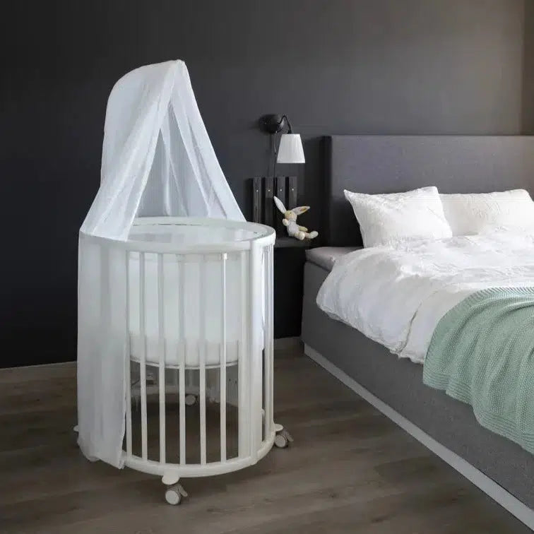 Stokke - Sleepi Mini Bundle + Mattress V3 - White-Mini Cribs-Posh Baby