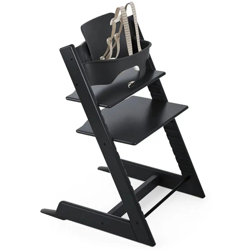 Stokke - Tripp Trapp Chair - Black-Tripp Trapp Chairs-Posh Baby