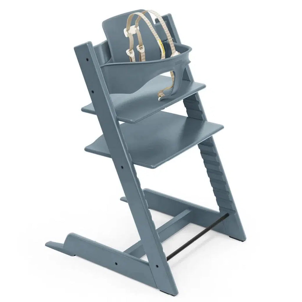 Stokke - Tripp Trapp Chair - Fjord Blue-Tripp Trapp Chairs-Posh Baby