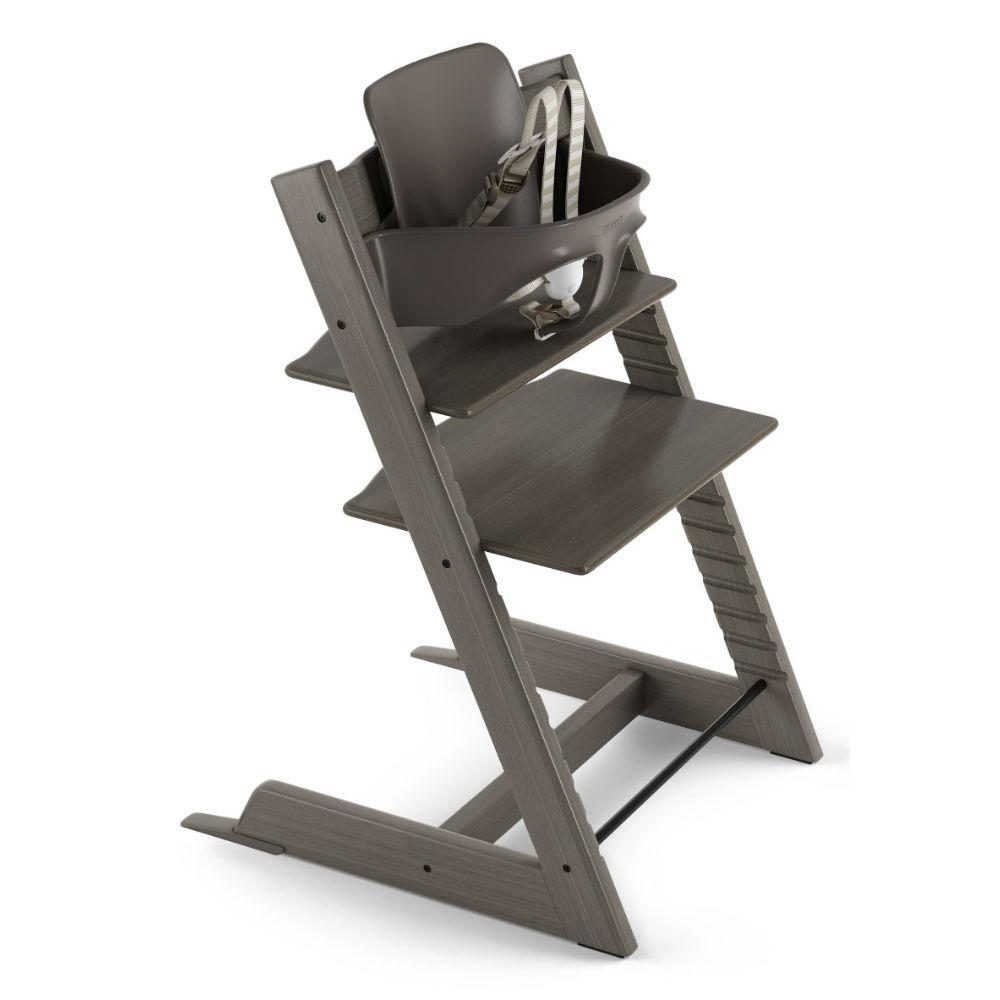 Stokke - Tripp Trapp Chair - Hazy Grey-Tripp Trapp Chairs-Posh Baby