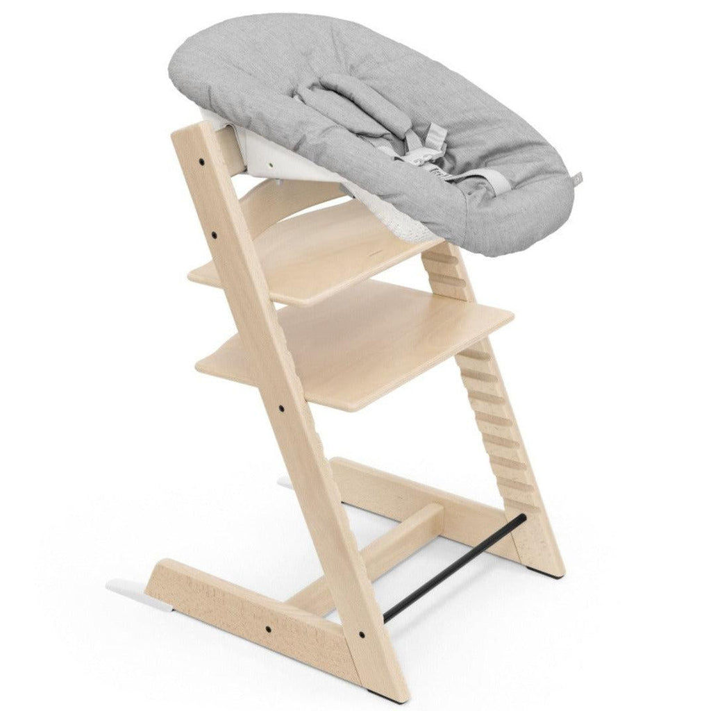 Stokke - Tripp Trapp Chair + Newborn Set Bundle - Natural-Tripp Trapp Newborn Bundles-Posh Baby