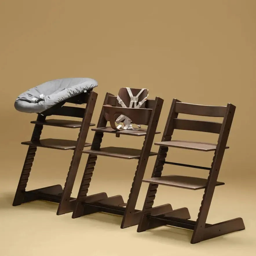 Stokke - Tripp Trapp High Chair² Complete + Newborn Set - Oak Warm Brown-Tripp Trapp High Chair Bundles-Posh Baby