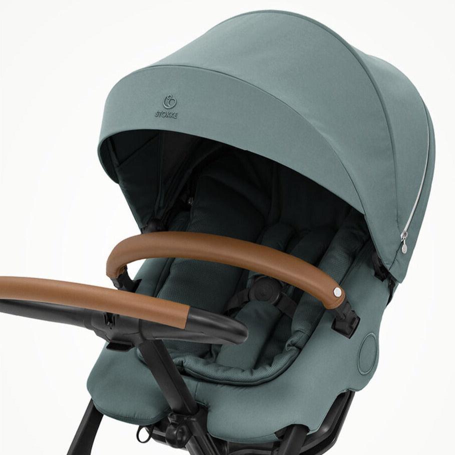 Stokke - Xplory X Stroller - Cool Teal-Full Size Strollers-Posh Baby