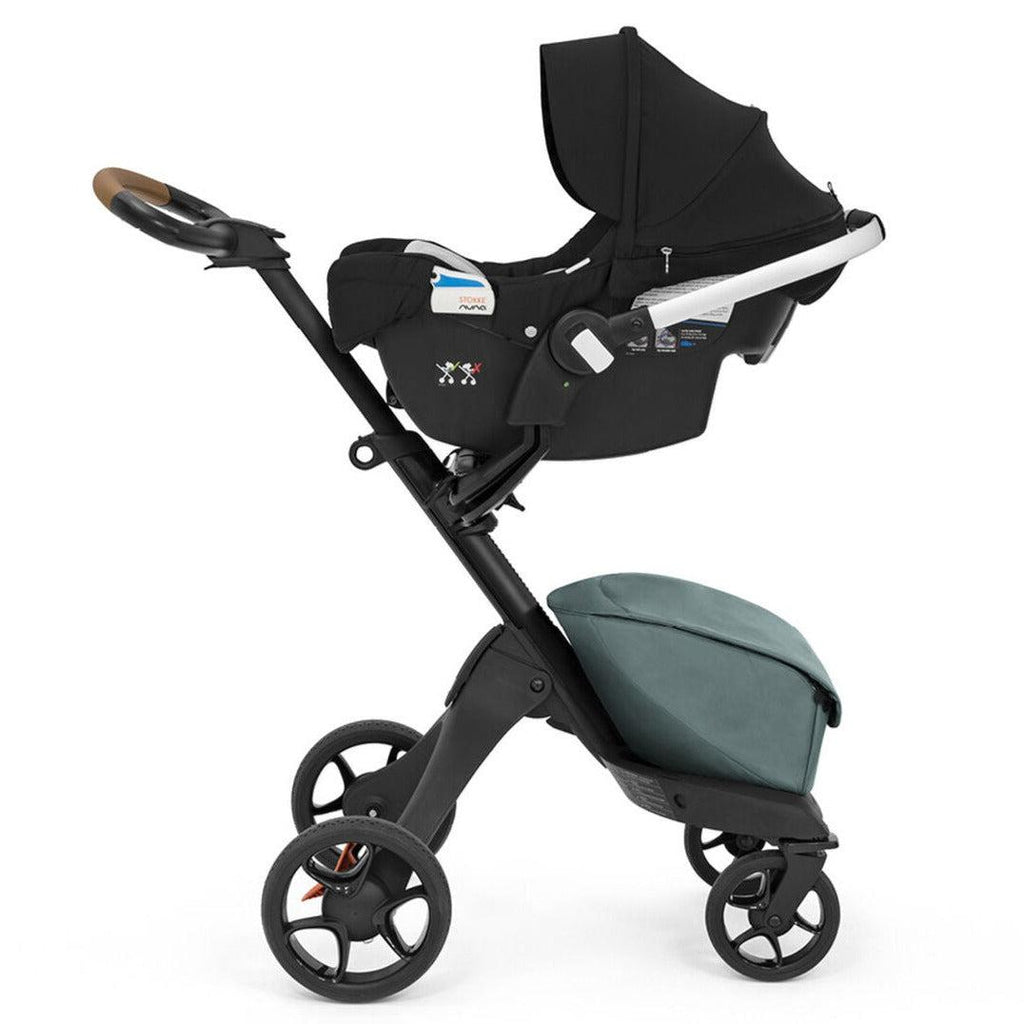 Stokke - Xplory X Stroller - Cool Teal-Full Size Strollers-Posh Baby