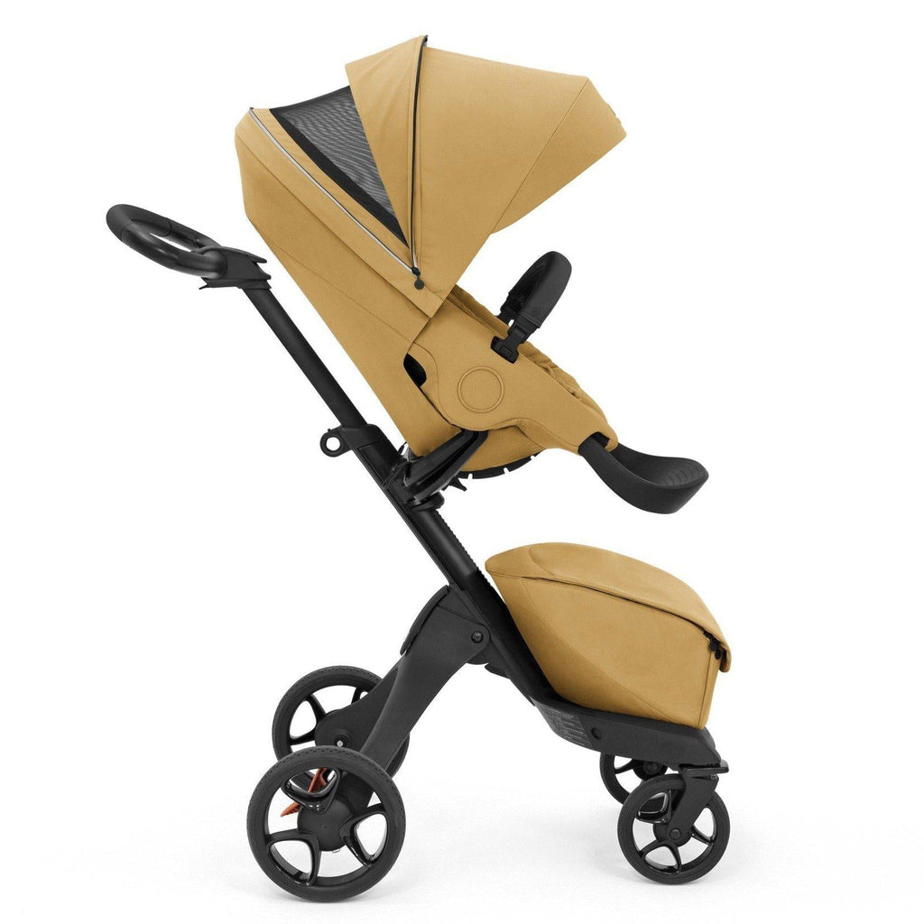 Stokke - Xplory X Stroller - Golden Yellow-Full Size Strollers-Posh Baby