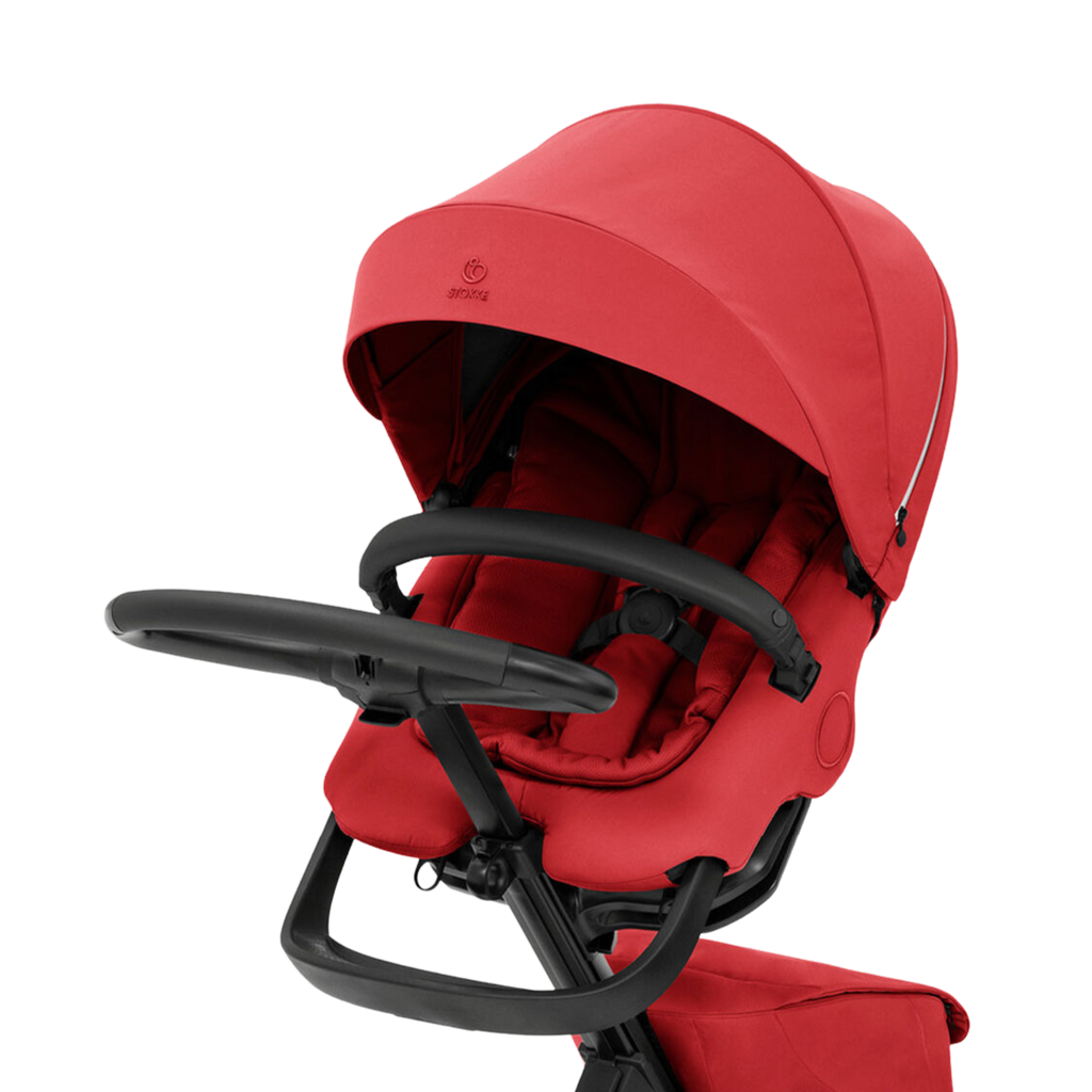 Stokke - Xplory X Stroller - Ruby Red-Full Size Strollers-Posh Baby