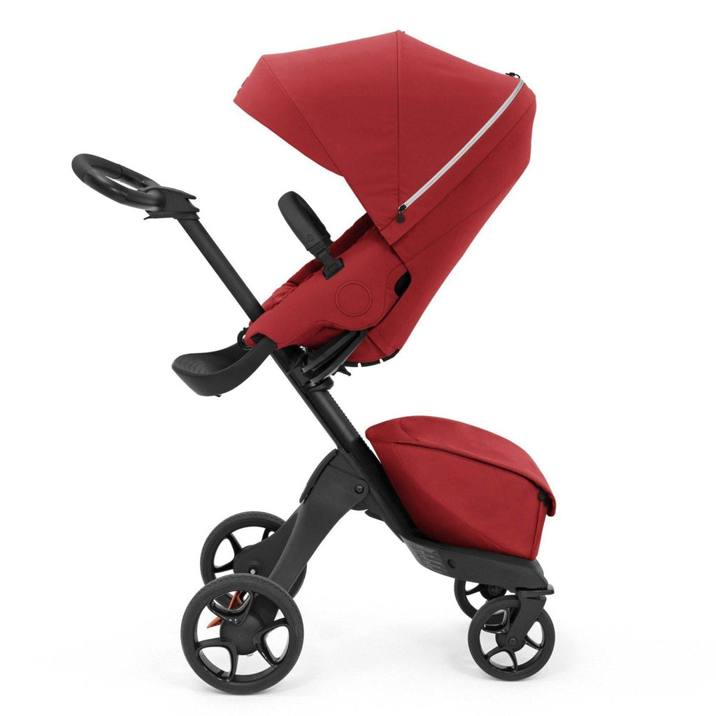 Stokke - Xplory X Stroller - Ruby Red-Full Size Strollers-Posh Baby