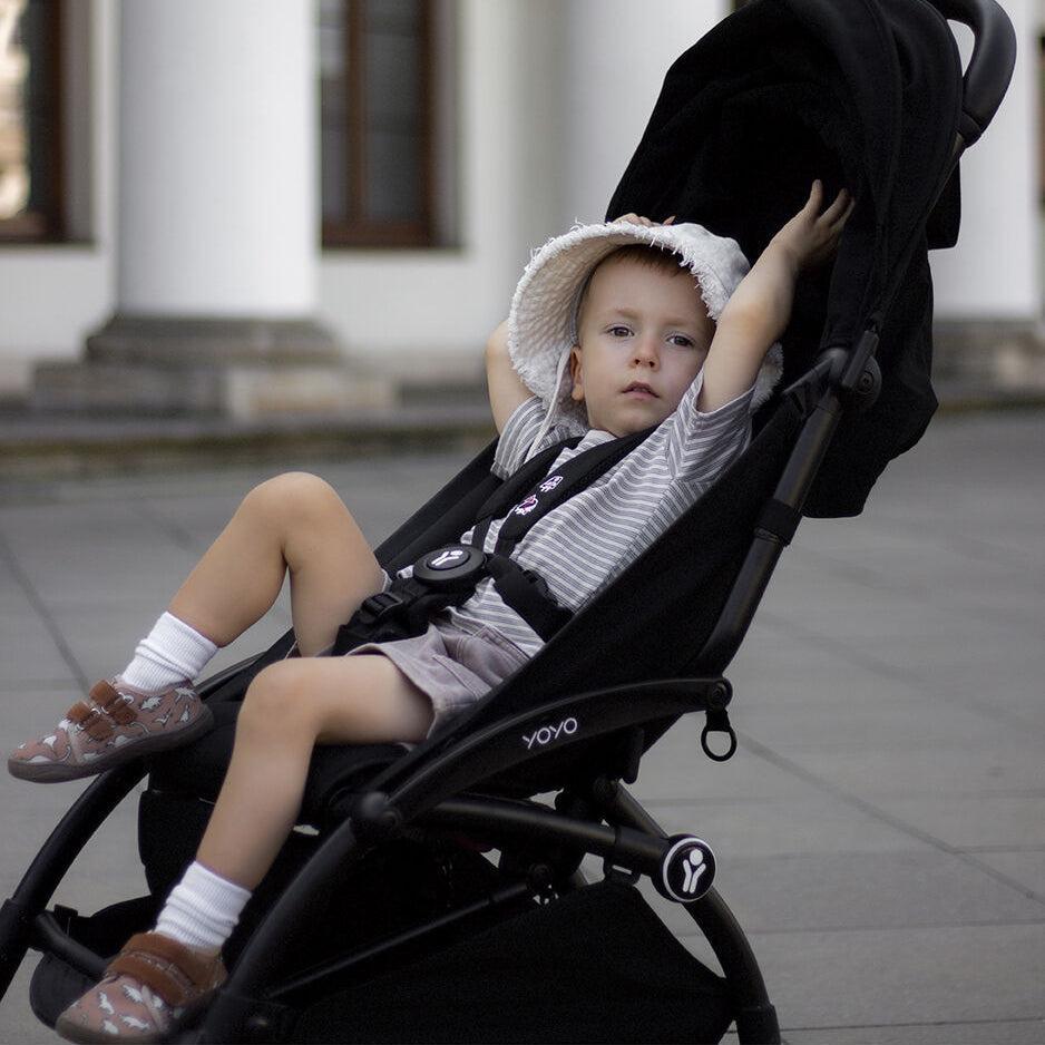 Stokke - YOYO 3 Stroller Newborn + Toddler Bundle - Black Frame + Black-Lightweight + Travel Strollers-Posh Baby